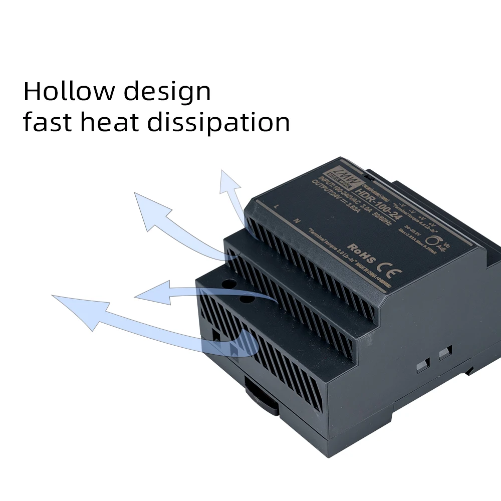 CHUX HDR 30W Serie DC 5V 12V 15V 24V 48V SMPS Ultraflaches – Bild 4