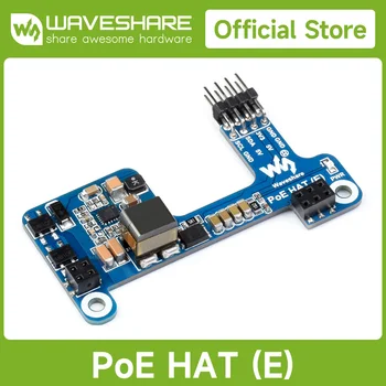 Waveshare PoE HAT (E) für Raspberry Pi 3B+/4B, 802.3af-konformes Mini-Gehäuse, Power over Ethernet HAT
