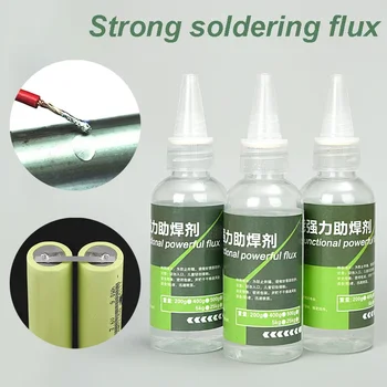 60 ml Lötflussmittel, multifunktionale Flüssiglote, Wasser, schnelles Schweißen für Edelstahl, verzinktes