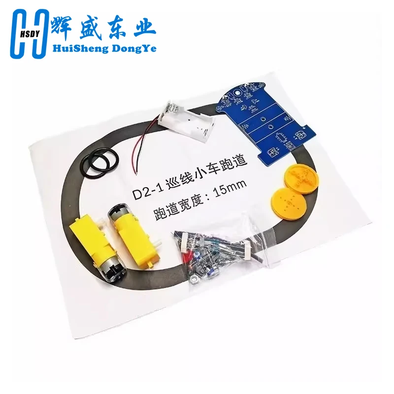 D2-1 intelligente Roboter Auto Kits intelligente Tracking-Linie Auto – Bild 3