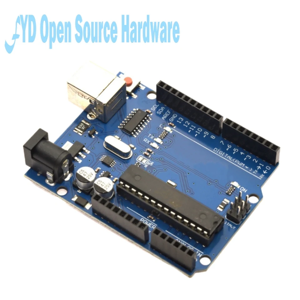 Entwicklungsboard mit ATMEGA16U2 und ATMEGA328P Chips + USB-Kabel – Bild 4
