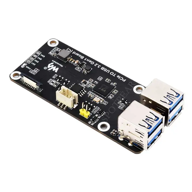 Raspberry Pi 5 PCIE zu USB 2. 0 Gen1 Hub 5 Gbit/s für Raspberry Pi OS – Bild 3