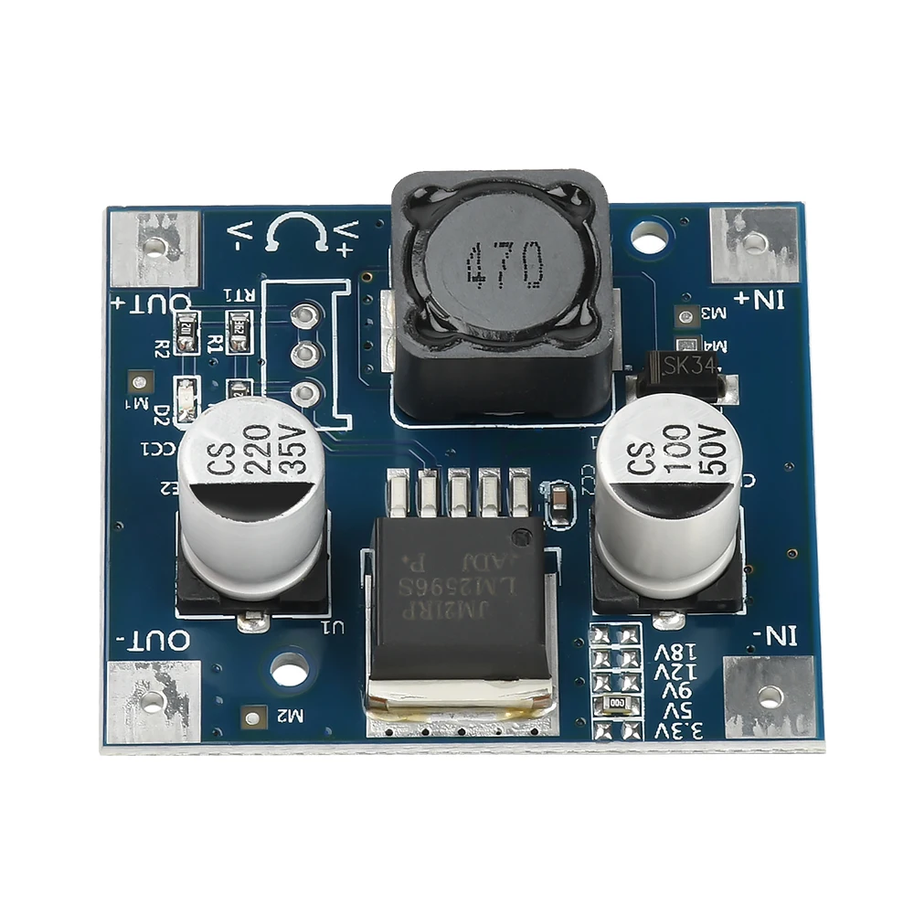 LM2596 Abwärtsmodul DC 3-40 V auf 3,3 V/5 V/9 V/12 V/18 V – Bild 5