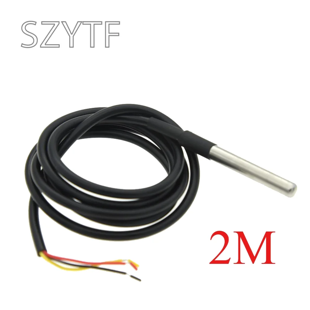 DS18B20 Temperatur Sensor Modul Kit Wasserdichte 100CM Digitale Sensor – Bild 5