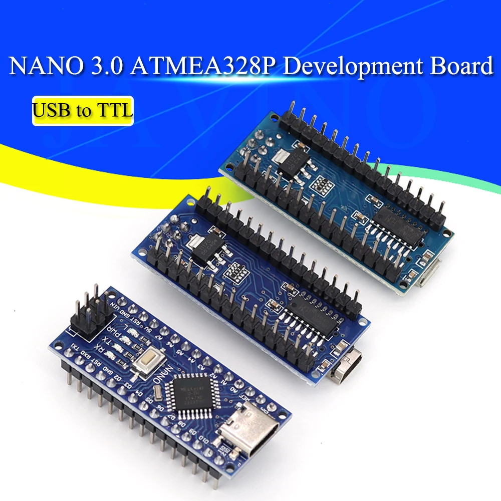 Nano V3.0 Controller Nano CH340 USB-Treiber ATMEGA328 ATMEGA328PU Nano Mini USB mit dem Bootloader