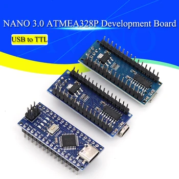 Nano V3.0 Controller Nano CH340 USB-Treiber ATMEGA328 ATMEGA328PU Nano Mini USB mit dem Bootloader