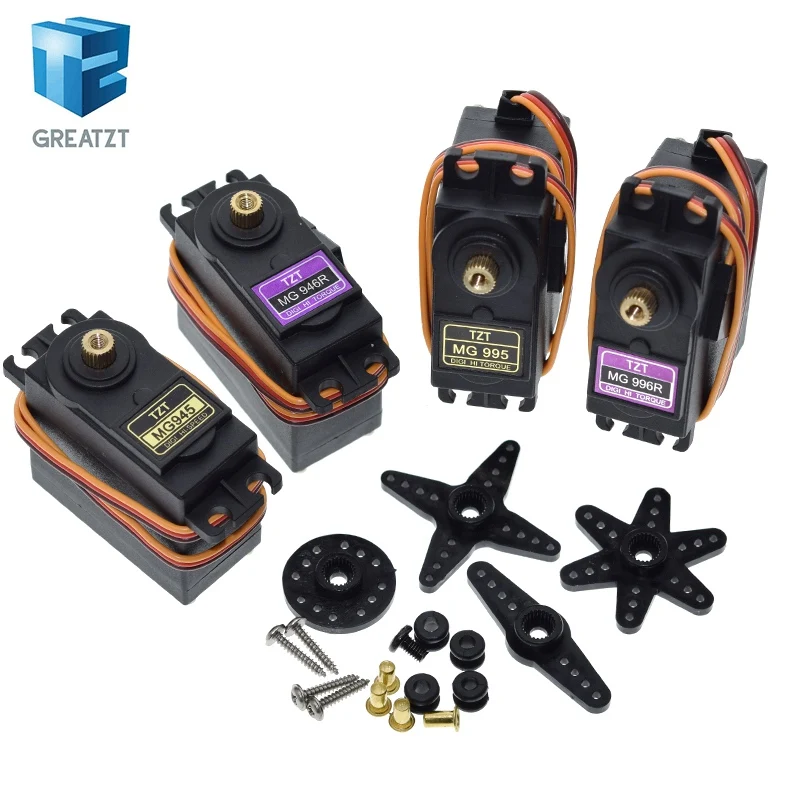 SG90 SG02R MG90S MG995 MG996 Servo Metall Getriebe für Modell – Bild 5