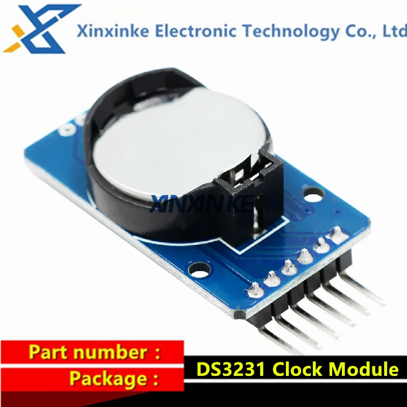 DS3231 Real Time Clock Module RTC DS3231 3.3V/5V without (5 Stück) – Bild 2
