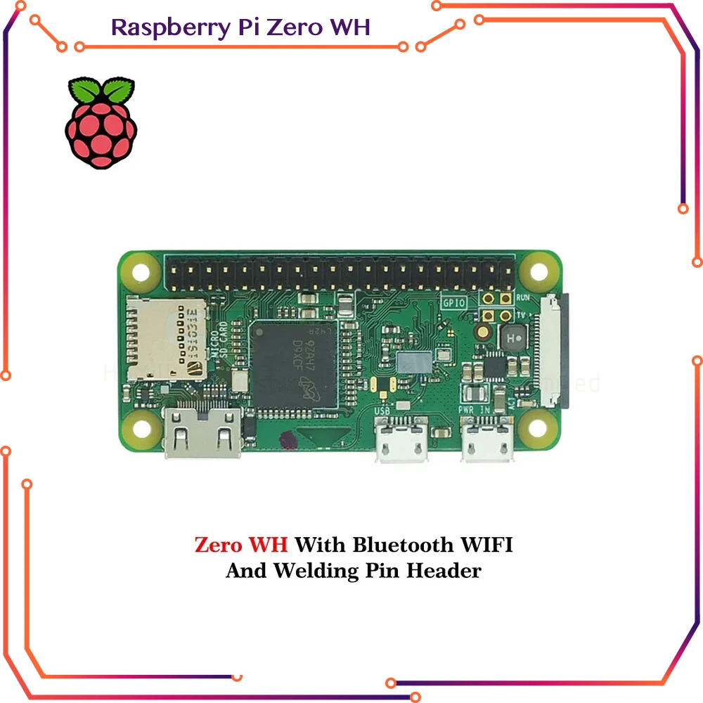 Raspberry Pi Zero 2W / W / WH /2WH WIFI Bluetooth-Board mit 1GHz CPU – Bild 2