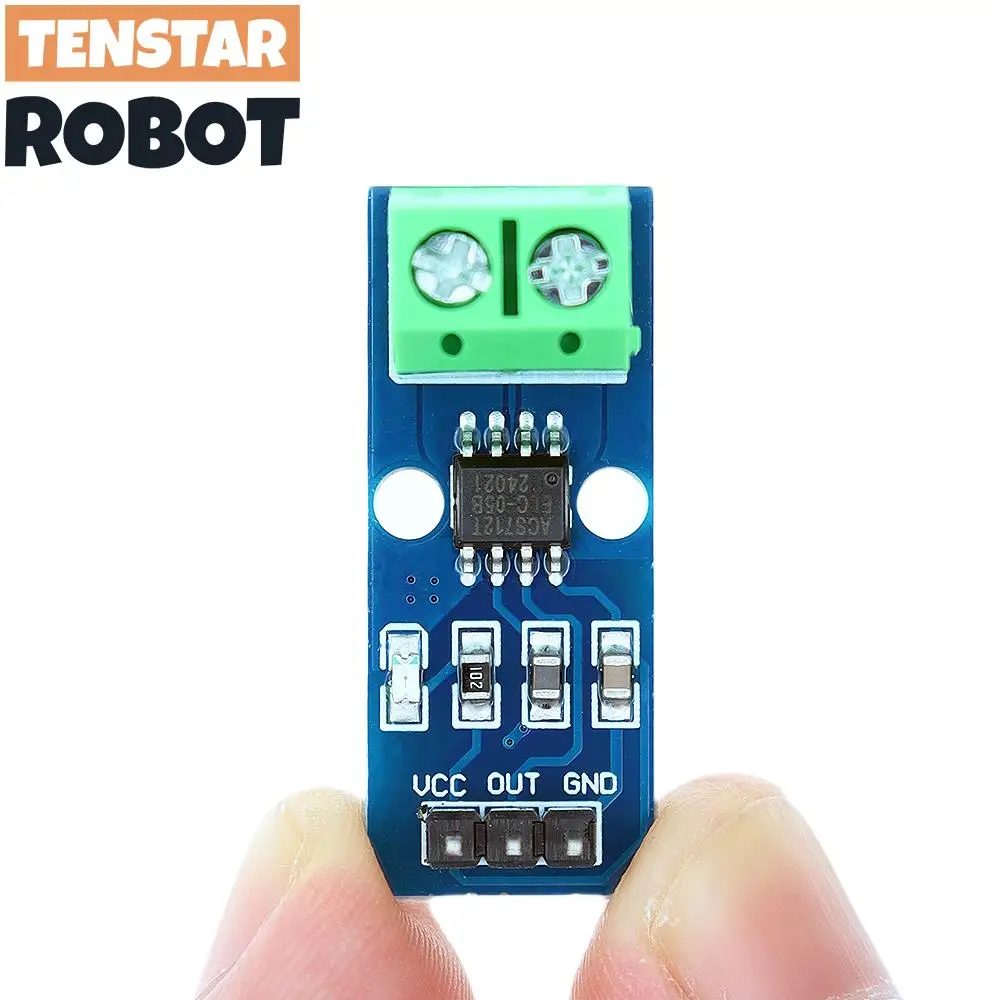 TENSTAR 3 Stück ACS712 5A 20A 30A Range Hall Stromsensormodul – Bild 6