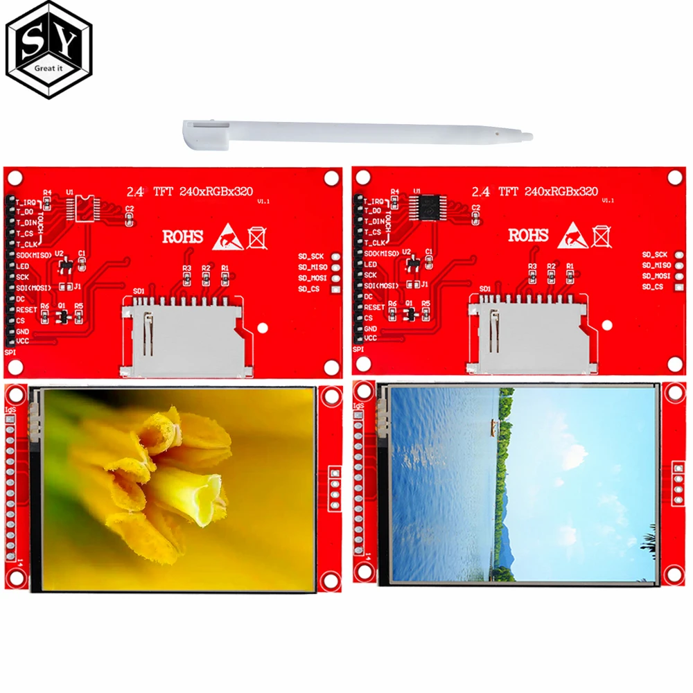 2,4 Zoll TFT SPI 65K Display 240*320 Smart Display Bildschirm 8P – Bild 5