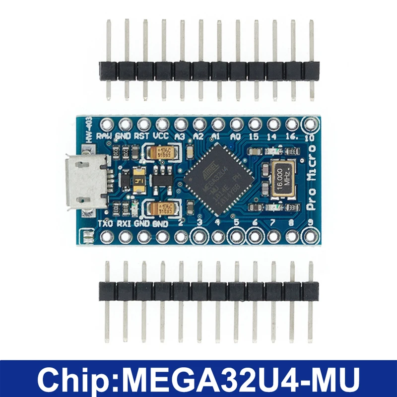MICRO/MINI/TYPE-C USB ATMEGA32U4 Modul 5V 16MHz Board Für Arduino ATMEGA32U4-AU/MU Controller Pro-Micro