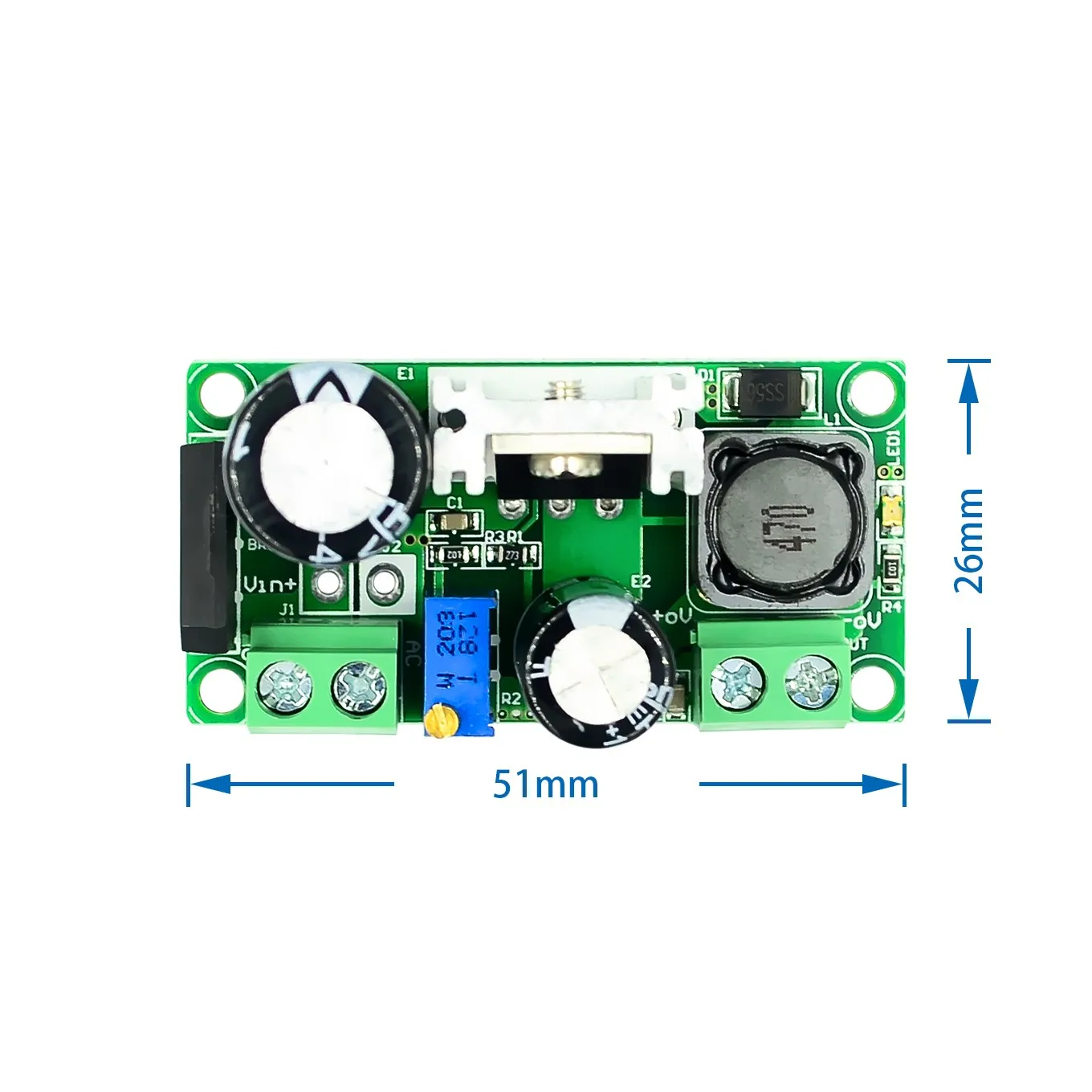 LM2596T LM2596HV DC-DC einstellbare schritt-down 3A netzteil modul DC – Bild 4