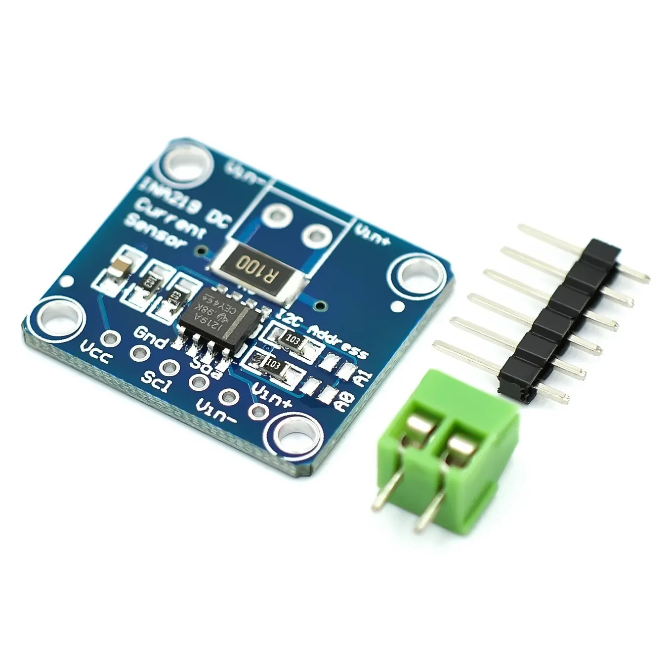 MCU-219 INA219 I2C IIC Zero Drift Bidirektionales Strom-Leistungsüberwachungssensormodul Sensor