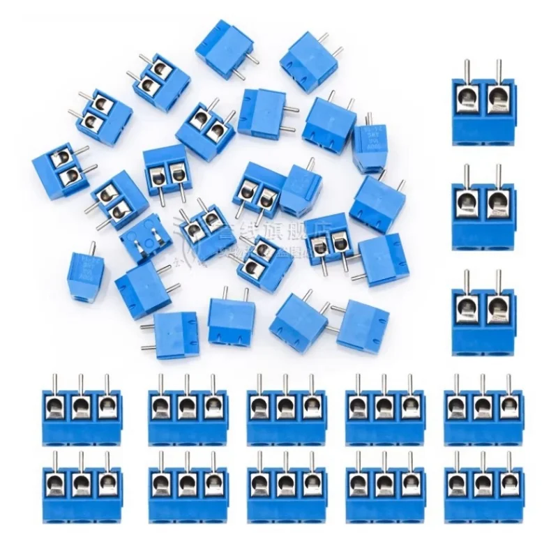 5mm KF301 - 2P 3P MF 301 - 2 3 Pin Kann gespleißt Werden (20 Stück) – Bild 6