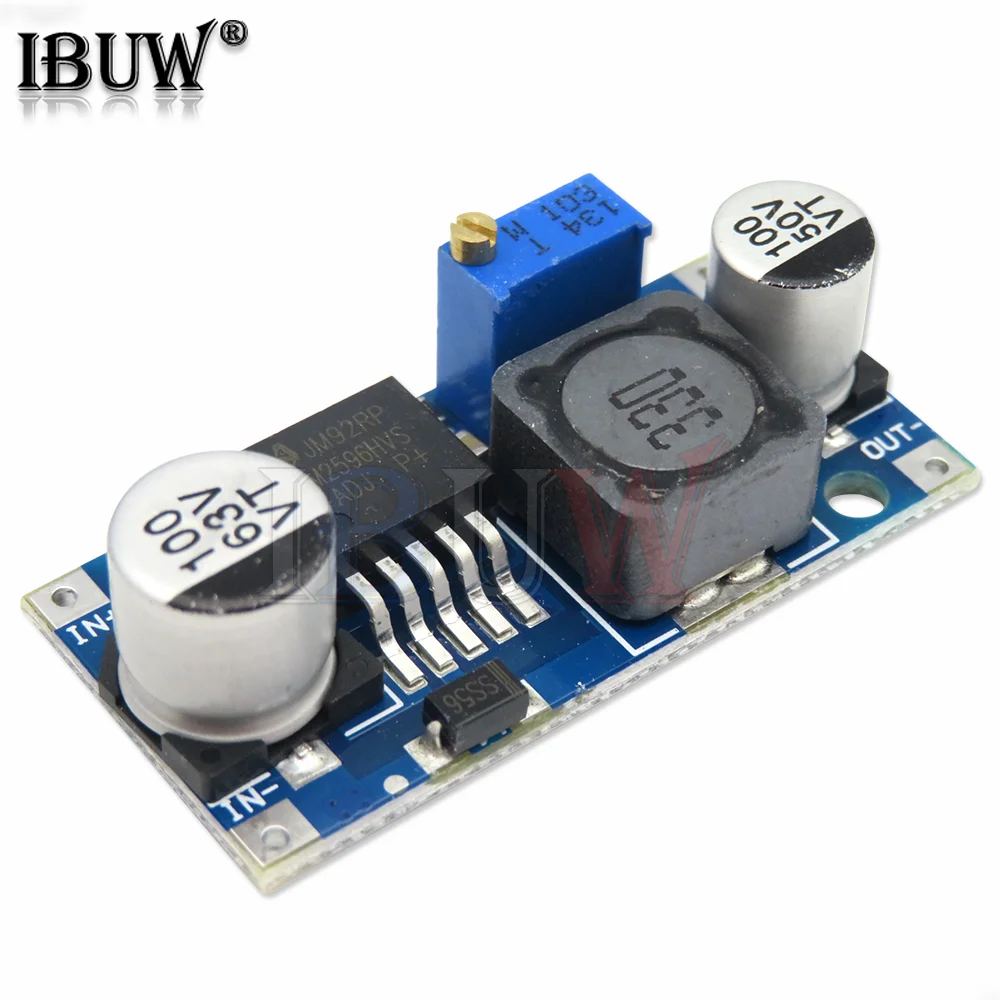3A Einstellbare DC-DC LM2596 LM2596S MP1584EN MINI360 eingang 4V-35V – Bild 2