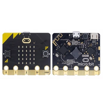 BBC Micro:bit V2 Entwicklungsboard mit eingebautem Lautsprecher, Mikrofon, Beschleunigungsmesser