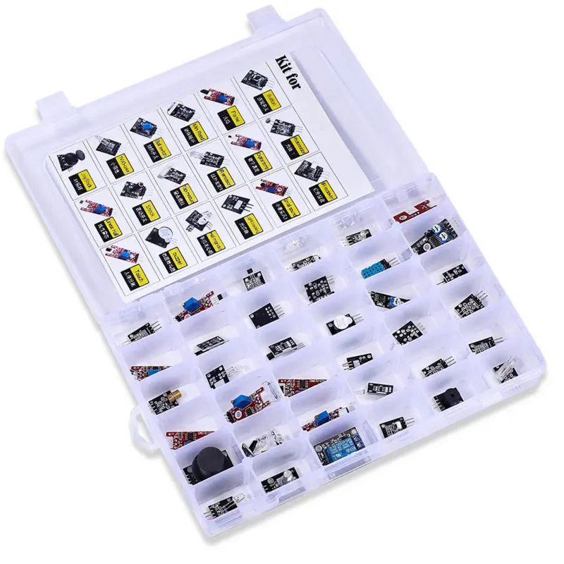 Arduino 45 in 1 Sensor module Starter Kit besser als 37 in1 Sensor Kit – Bild 3