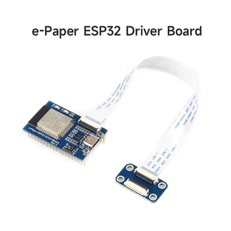 E-Paper ESP32 Treiberplatine E-Ink-Bildschirm Drahtlose Netzwerk-Treiberplatine ESP32 Unterstützt WLAN