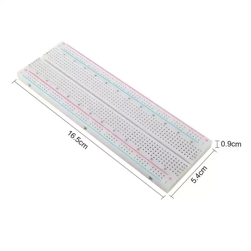 MB-102 Lötfreies Breadboard mit 830 Verbindungspunkten – Bild 6
