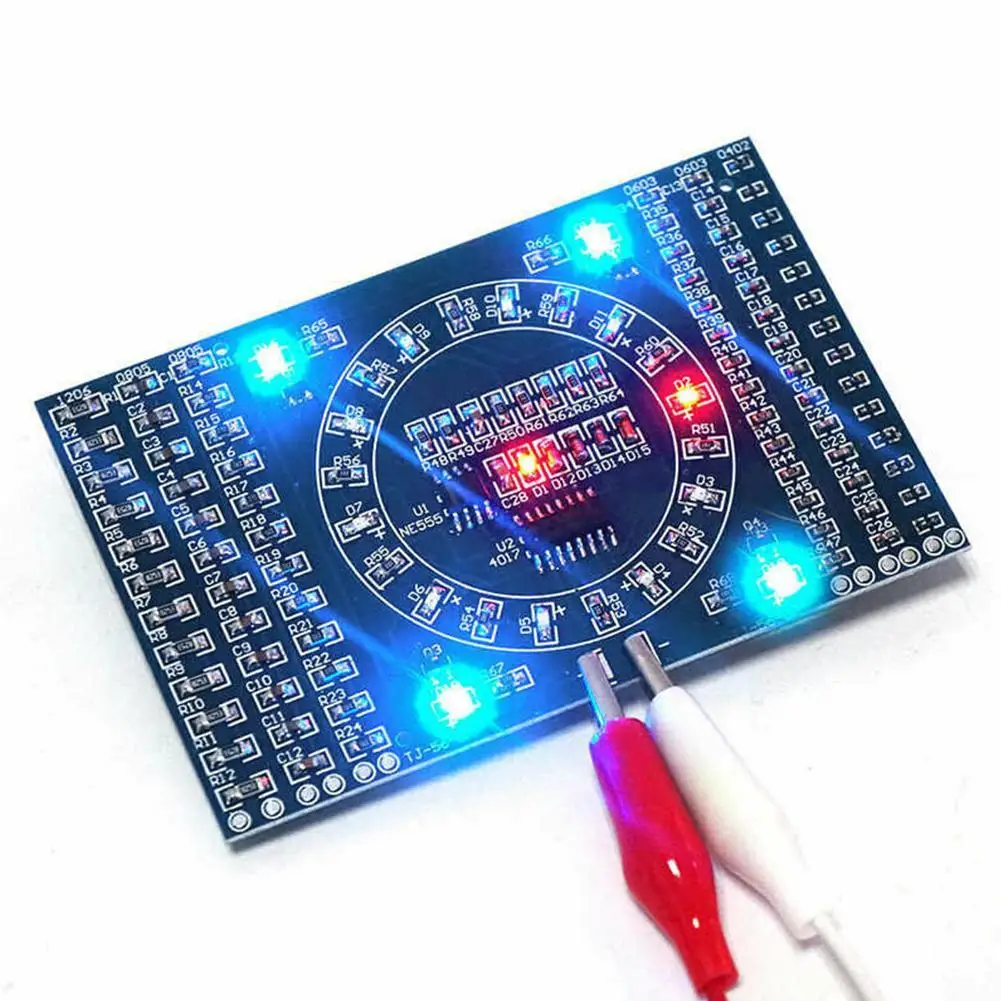 Löten Praxis SMD Leiterplatte LED Elektronik SMT Komponenten DIY PCB – Bild 5