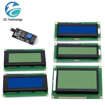 LCD-Modul blau grün Bildschirm für Arduino 1602 2004 12864 LCD-Zeichen uno r3 mega2560 Anzeige pcf8574t iic