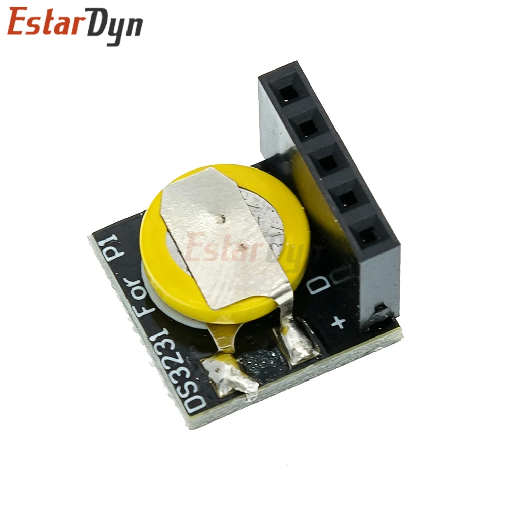 Estardyn DS3231 RTC-Modul Hochpräzise Echtzeituhr I2C AT24C32 Speicher 3,3V-5V für Raspberry Pi