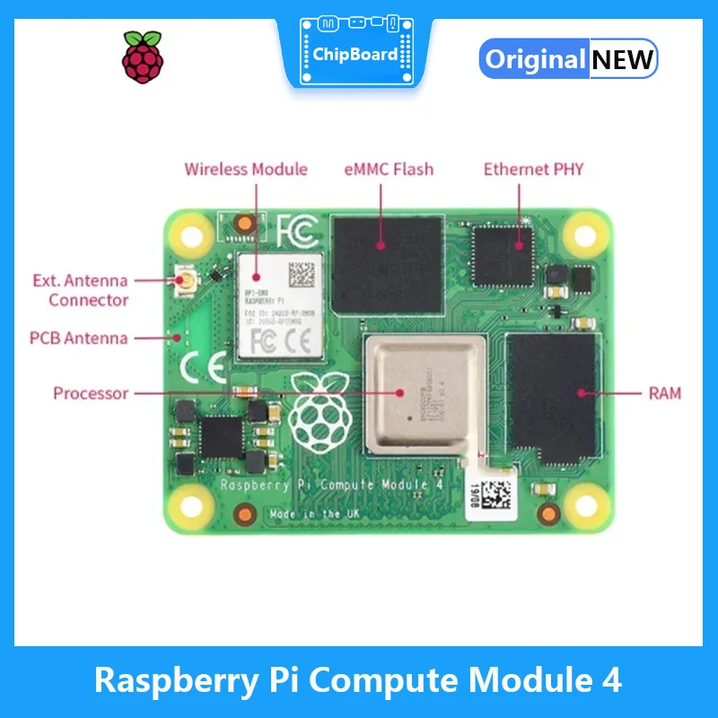 Raspberry Pi CM4 Raspberry Pi Compute Module 4 mit 1G/2G/4G/8GB RAM – Bild 3