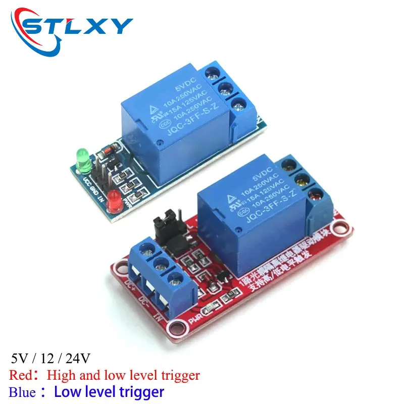 High- und Low-Level-Trigger 1-Kanal-Relaismodul-Schnittstellenplatine-Schild für PIC AVR DSP ARM MCU Arduino