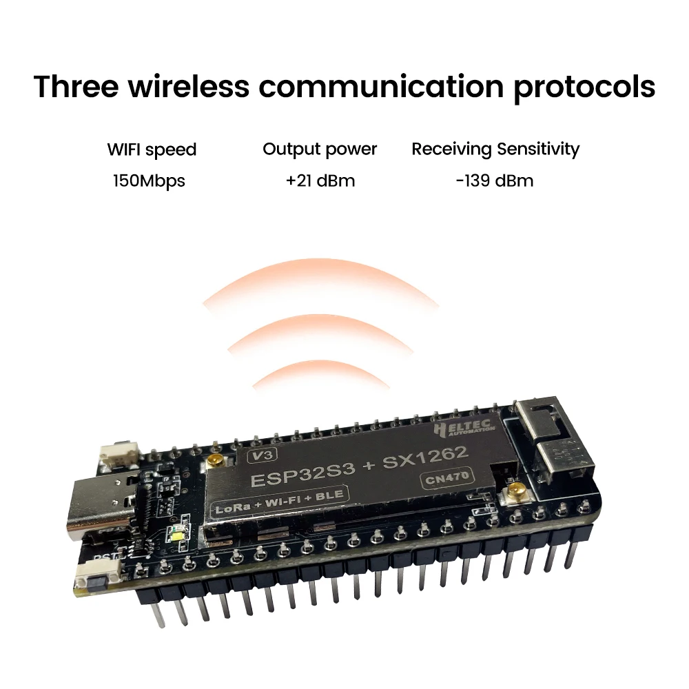 Stick Lite ESP32 LoRa V3 Entwicklungs platine ESP32-S3FN8 CP2102 – Bild 3
