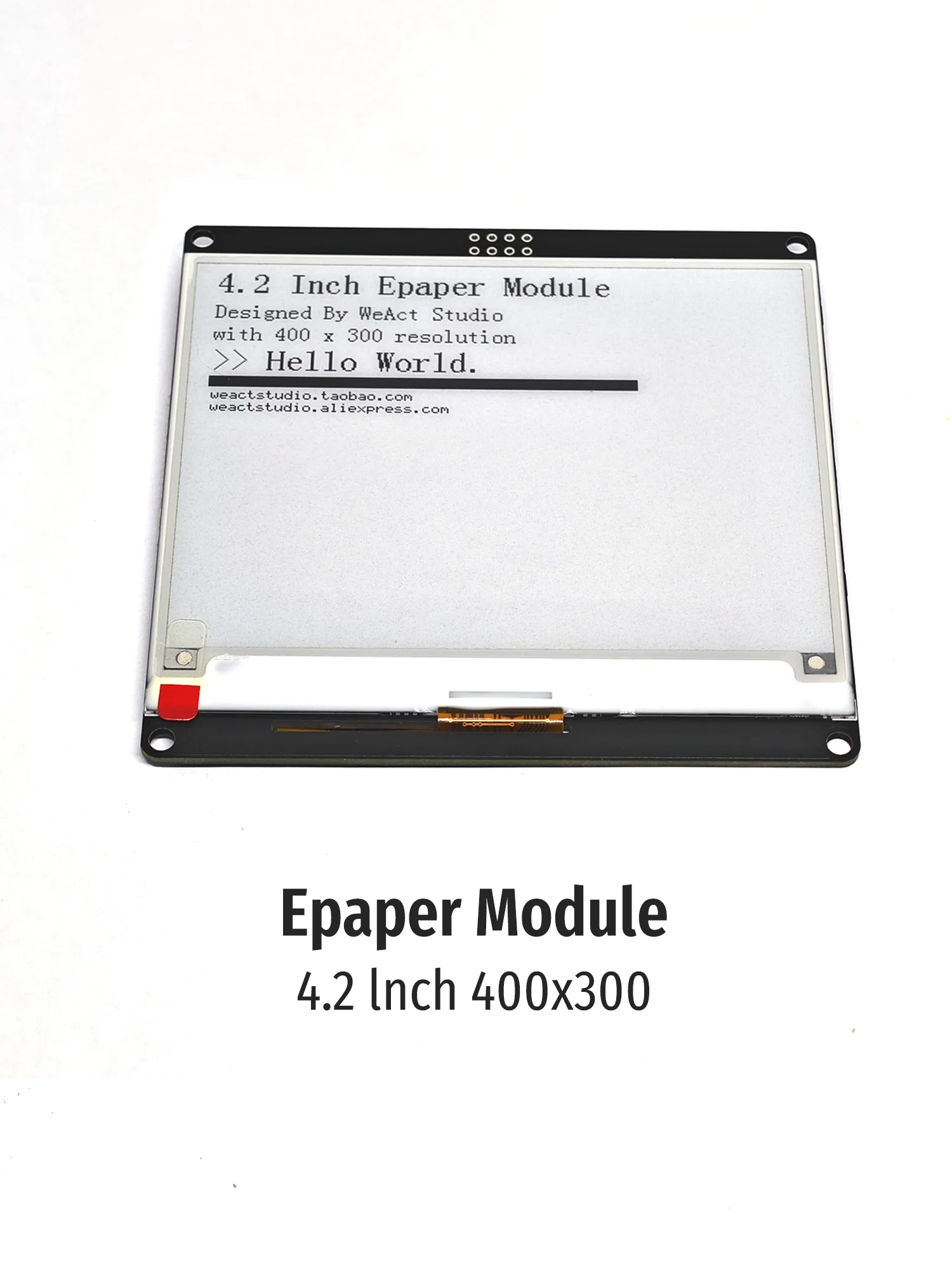 WeAct 4,2'' 4,2 Zoll Epaper Modul E-Paper E-Ink EInk Display – Bild 5