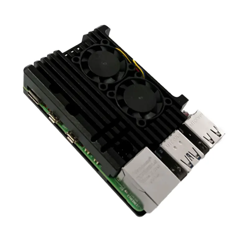 Raspberry Pi 5, Aluminium-PI5-Gehäuse, C-Legierungsgehäuse, zwei – Bild 3