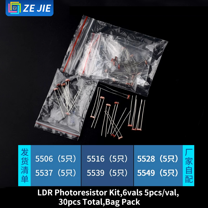 1/4W Metallfilm-Widerstandssortiment-Kit, 1/2W 1W 2W 3W 5W Durchsteckmontage Elektronikkomponenten-Pack