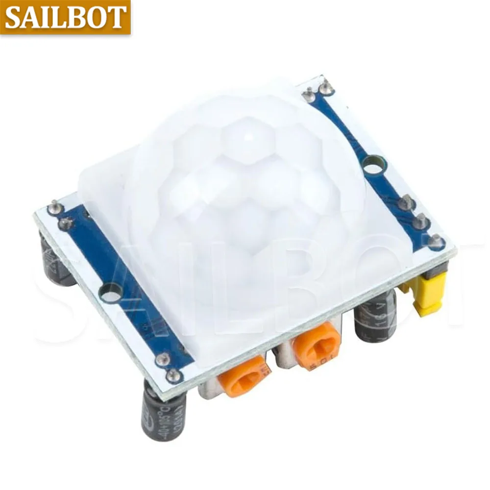 HC-SR501 PIR-Infrarotsensor, IR-Pyroelektrisches Infrarot-PIR-Bewegungssensor-Detektormodul für Arduino