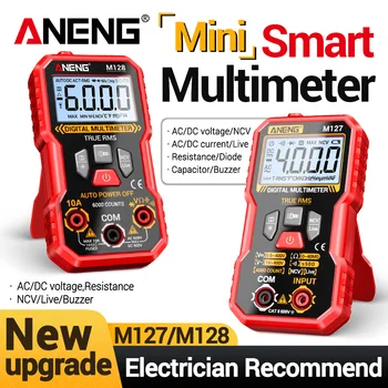 Digitales Automatisches Multimeter 6000 Zählungen 600V AC Spannung Strom Voltmeter Amperemeter NCV Widerstand