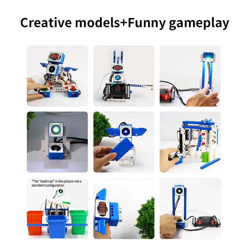 BBC Microbit V2 Smart Robot Car Kit Programmierbare STEM-Sets – Bild 3
