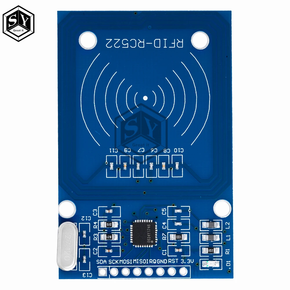RFID-Modul RC522 Mini-Kit S50 13,56 MHz 6cm mit Tags SPI Schreiben – Bild 5