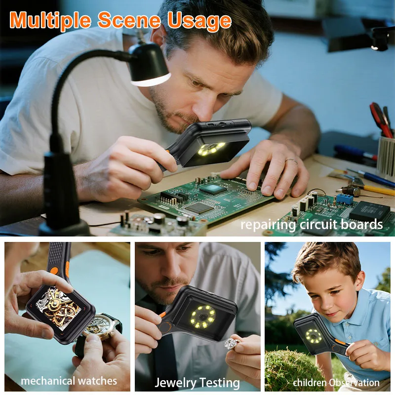 Handheld-USB-Digitalmikroskop, 3,0 Zoll großer Bildschirm, Autofokus – Bild 6