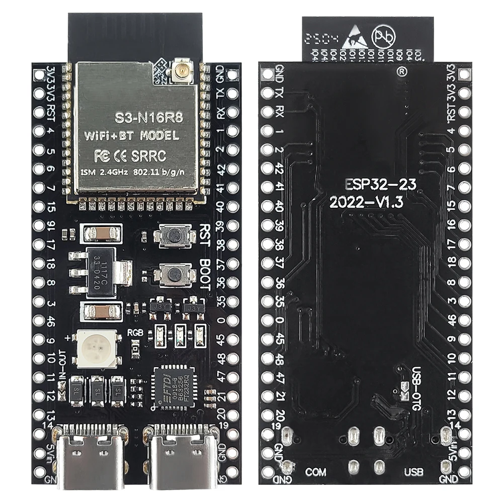 ESP32S3-Entwicklungsboard mit 2,4G WLAN-BT-Modul für AI IOT DIY – Bild 2
