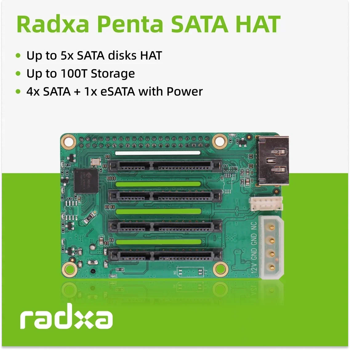 Penta SATA HAT / Top-Board / Set optional, für Raspberry Pi 5 – Bild 6