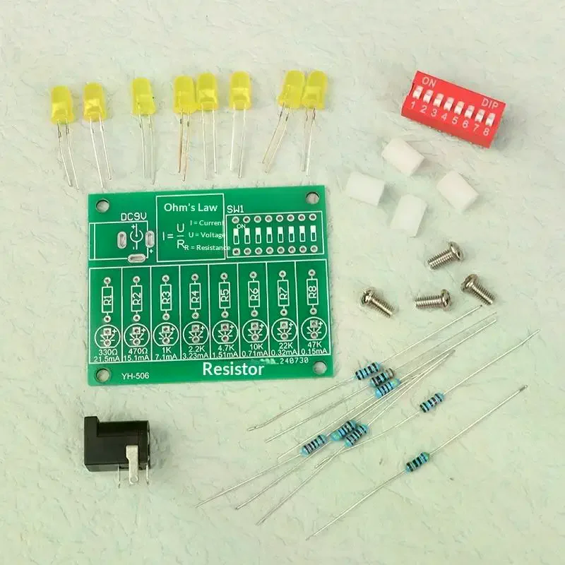 DIY Lötpraxis-Set LED-Stromtest Elektronik-Bastelset DIY-Teile – Bild 4
