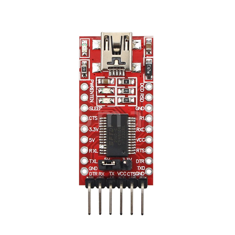 | Mini/Typ C USB FT232RL FT232 FTDI USB 3,3 V 5,5 V zu TTL Serielle Adapter Programmierer modul Mini (5 Stück)