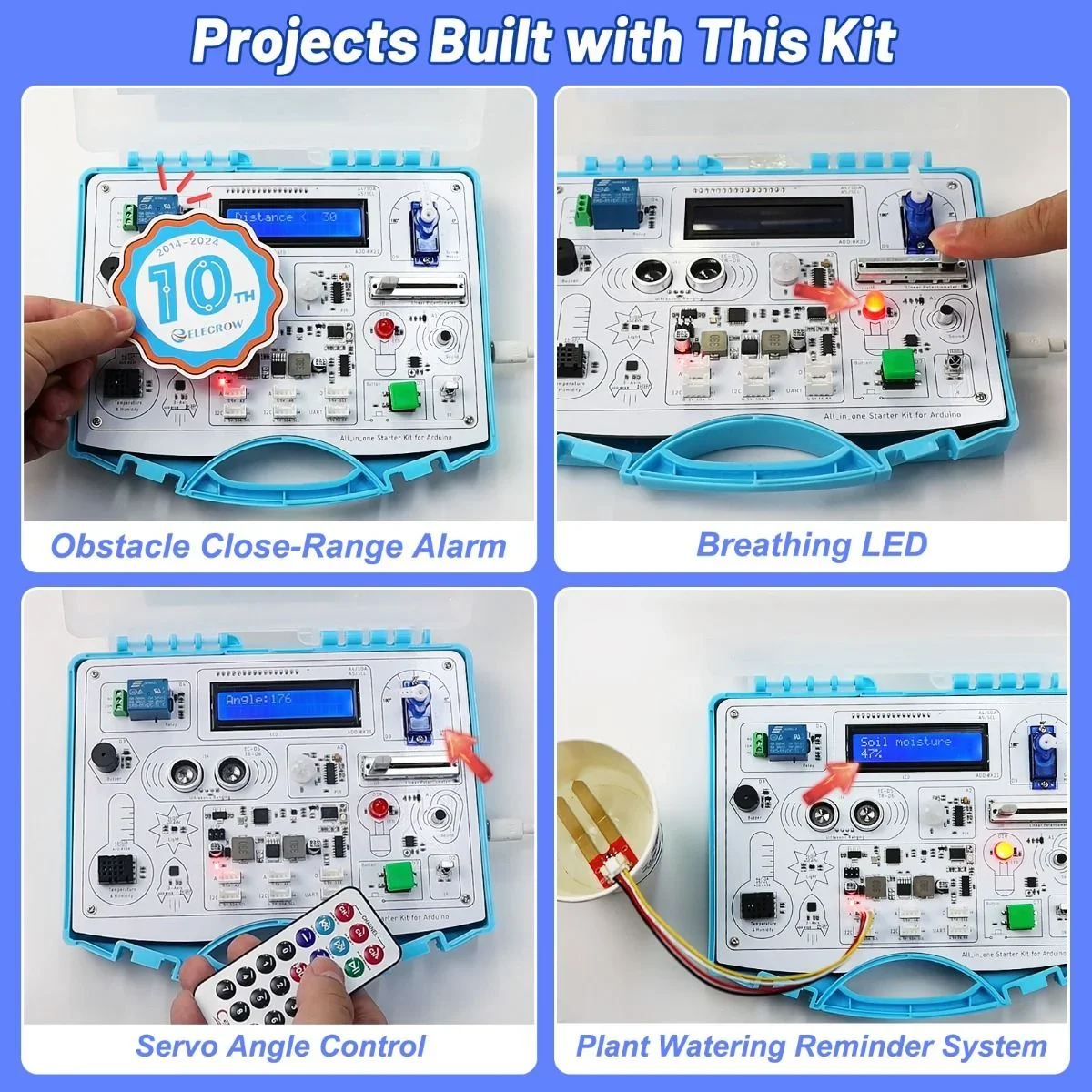Elecrow Arduino All-in-One Starter-Kit für Arduino Common Board Design – Bild 4