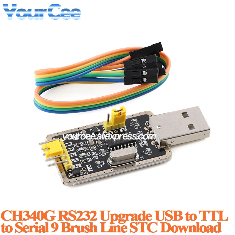 USB zu TTL Serieller Konverter-Modul FT232RL FT232BL CH340A CH340E – Bild 5