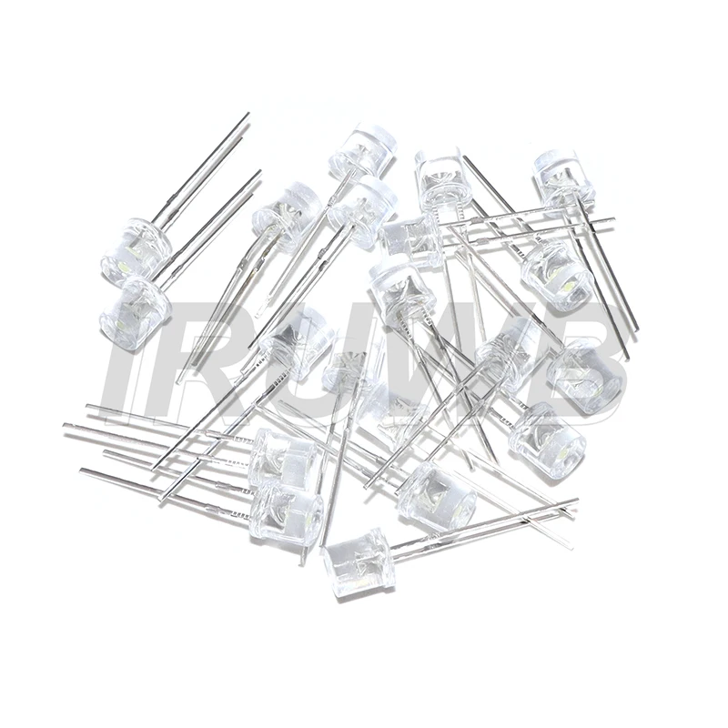 F5 LED-Leuchten Dioden Sortiment Set 5MM (100 Stück) – Bild 4