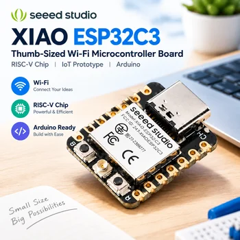 Seeed Studio XIAO ESP32C3 Daumengroßes Wi-Fi-Mikrocontroller-Board RISC-V-Chip IoT-Prototyp Arduino