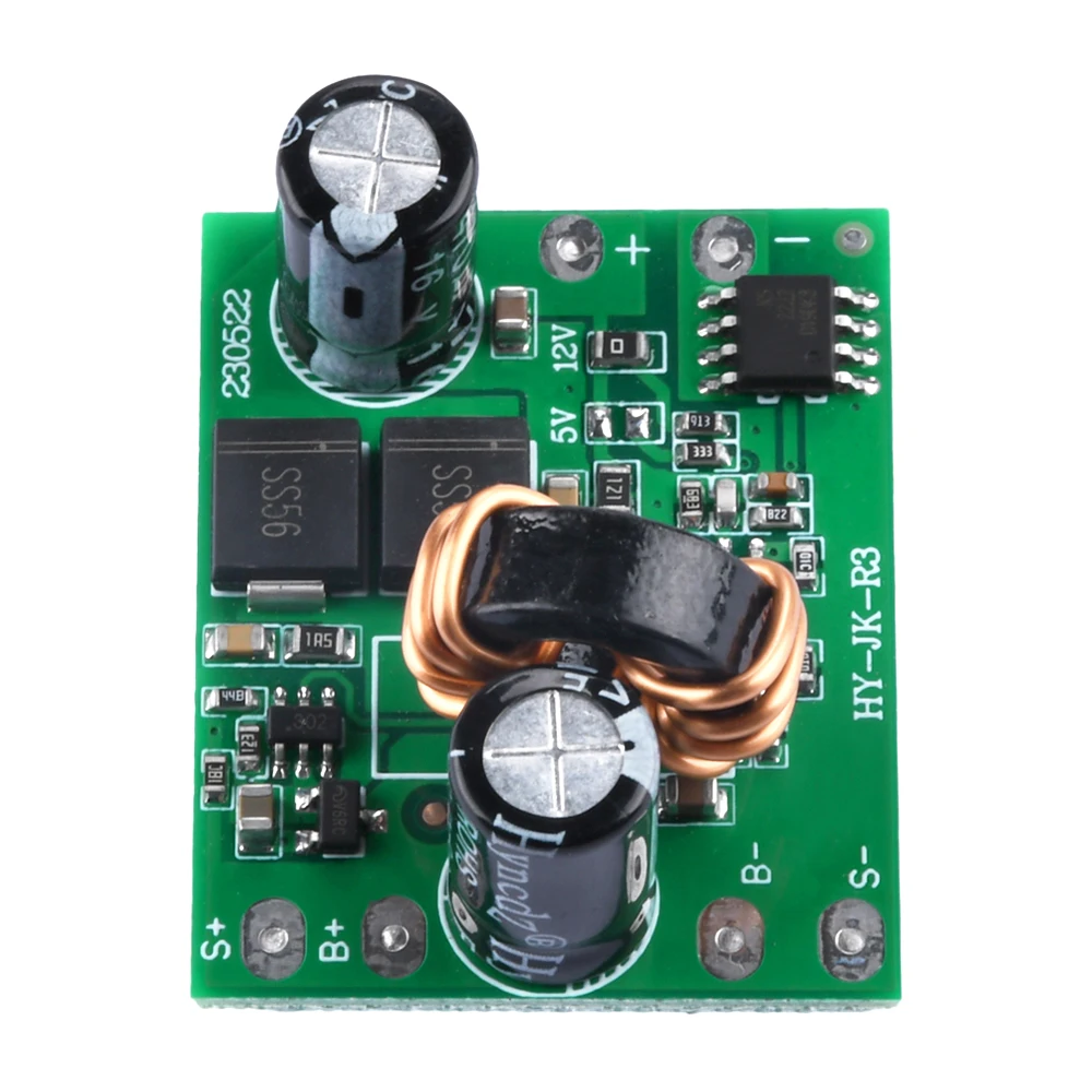 3,2 V/3,7 V bis 5V/12V Solar Boost Controller Board Lithium Batterie – Bild 4