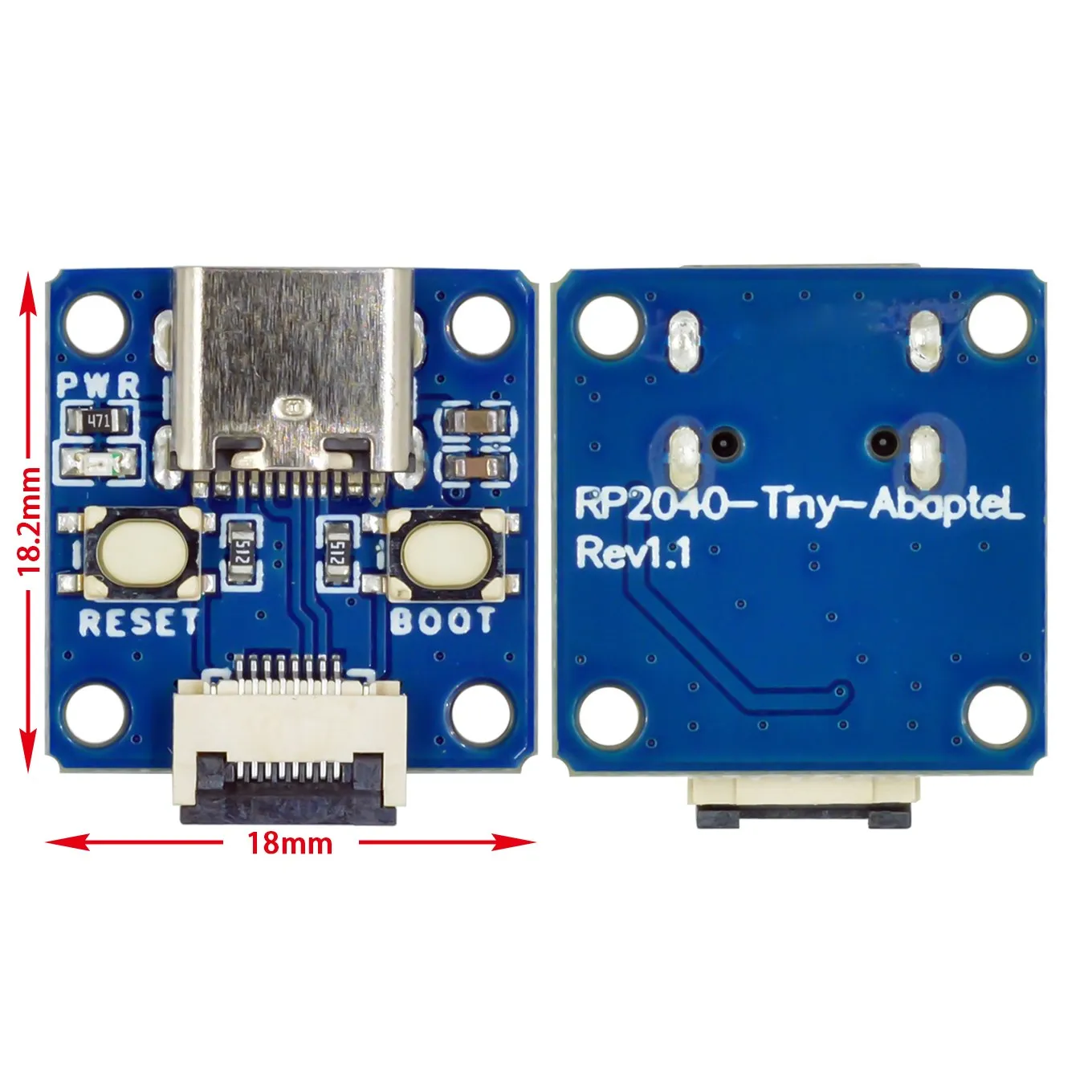 RP2040-Tiny entwicklungs platinen modul rp2040 null Raspberry Pi pico – Bild 5