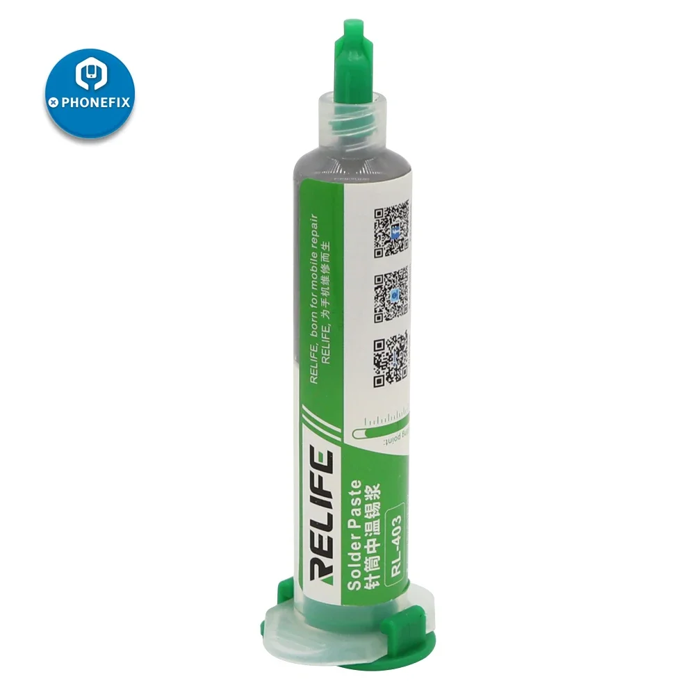 BGA-Lötpaste RL-403 1 Stück Flussmittel-Spritze 10CC 183 Grad Sn63 – Bild 6