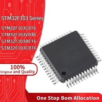 STM32F103C8T6 STM32F103VBT6 STM32F103RET6 STM32F103CBT6 LQFP48/64/100 Mikrocontroller STM32F103 Integrierter